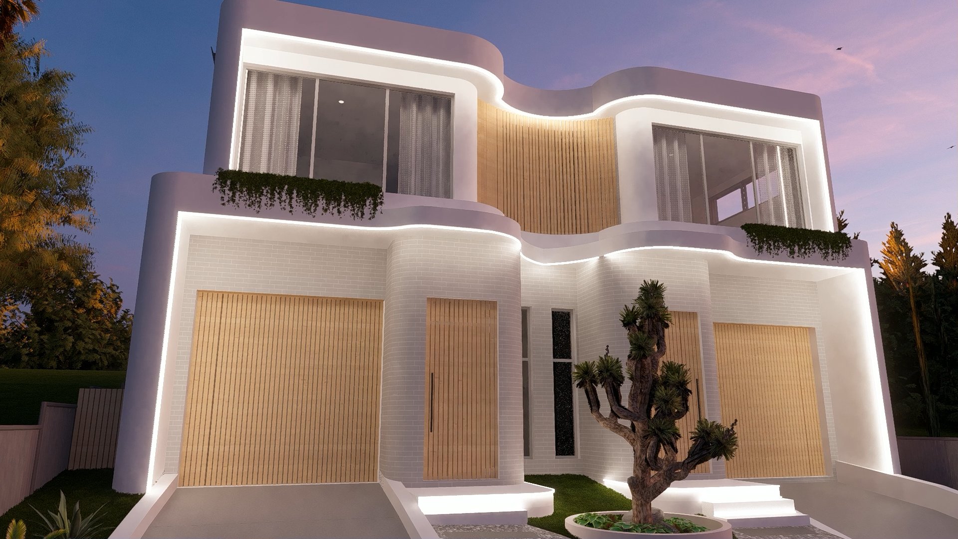 Apeiron Building Designs architectural render – main page